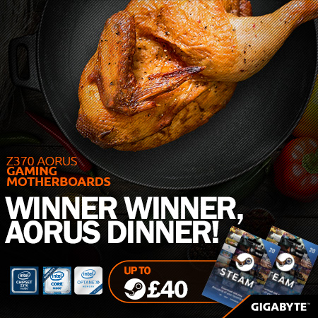 Choose your Game with AORUS Receive STEAM Wallet Codes