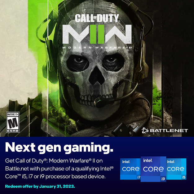Call of Duty®: Modern Warfare® II Intel® Game Bundle